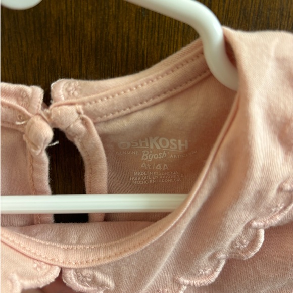 OshKosh B'gosh Light Pink Scalloped Collar Tee - Picture 3 of 5